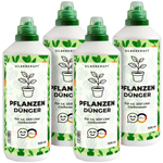 Plantenmest - Minerale NPK vloeibare meststof met stikstof - Meststof voor kamer- en tuinplanten - Universele plantenmest - Silberkraft