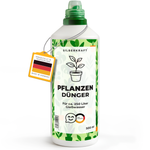 Plantenmest - Minerale NPK vloeibare meststof met stikstof - Meststof voor kamer- en tuinplanten - Universele plantenmest - Silberkraft
