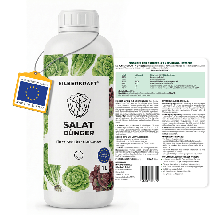 Salademeststof - Silberkraft