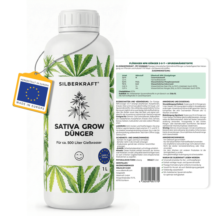 Sativa kweekmeststof - Silver Power