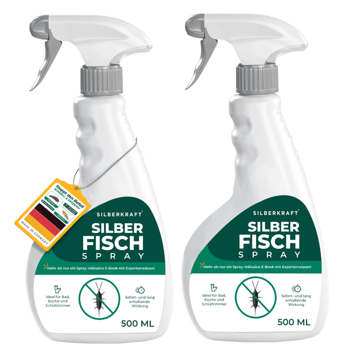 Zilvervisjesspray 500ml incl. e-boek - Silberkraft
