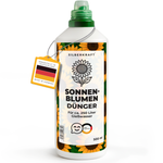 Zonnebloemmest - minerale NPK vloeibare meststof met stikstof - meststof voor zonnebloemen - bloeiende plantenmest - Silberkraft