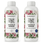 Weigeliedünger – Mineralischer NPK Flüssigdünger mit Stickstoff – Dünger für Weigelie – Blühsträucher-Dünger - Silberkraft