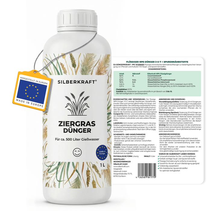 Siergrasmeststof - Silberkraft