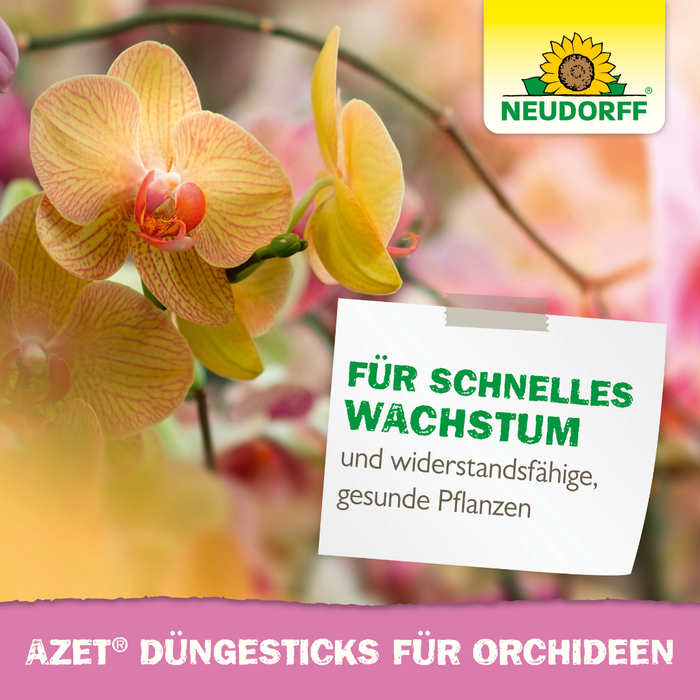 Neudorff Azet kunstmeststicks voor orchideeën - Silberkraft