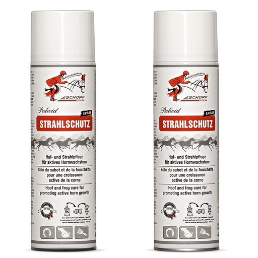 Strahlschutz Spray für robuste Pferdehufen - Silberkraft