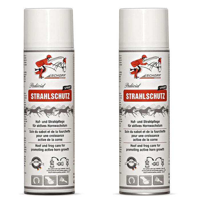 Stralingsbeschermingsspray voor robuuste paardenhoeven - Silberkraft