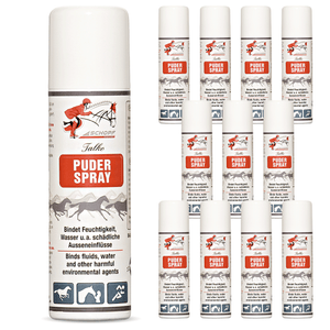 Talko Puderspray: Effektiver Feuchtigkeitsschutz für Pferdeflächen - Silberkraft