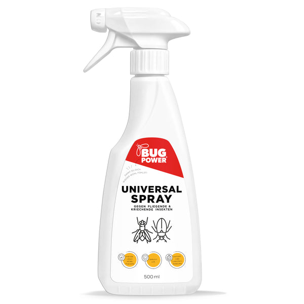BugPower Universele insectenspray - tegen alle kruipende en vliegende insecten - Silberkraft