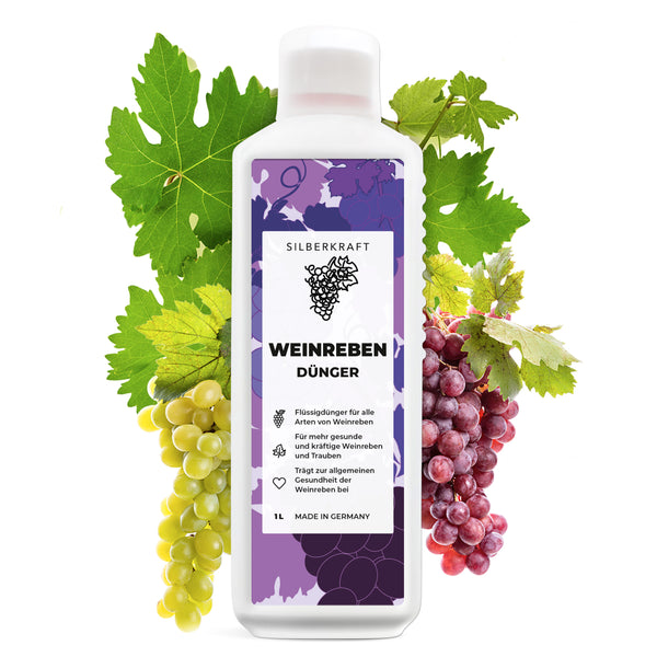 Wijnstokmeststof - Minerale NPK vloeibare meststof met stikstof - Meststof voor wijnstokken - Wijnstokbemesting - Silberkraft