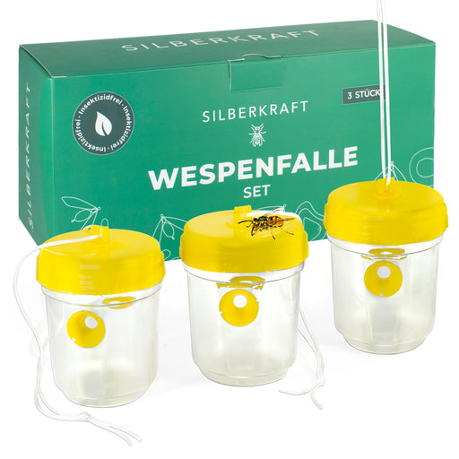 Wespenfalle Set - Silberkraft