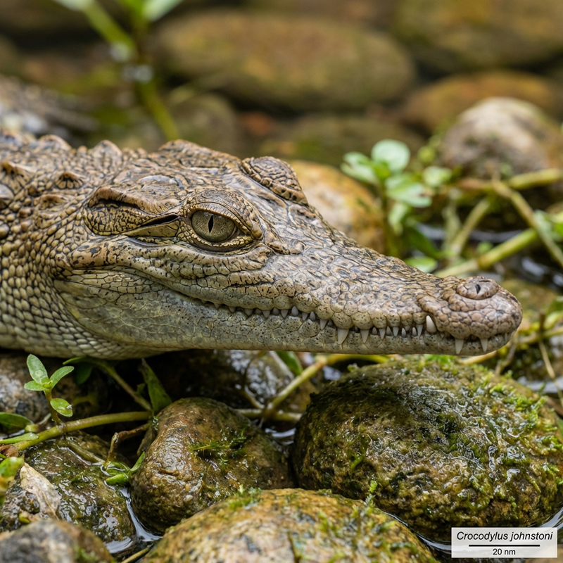 Australische zoetwaterkrokodil