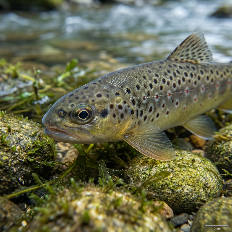 Bruine forel