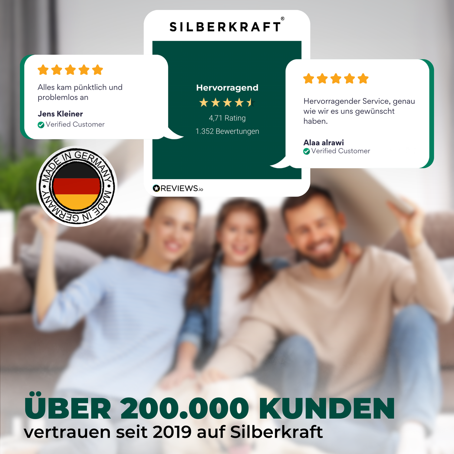 Kundenbewertungen und Reviews zur Silberkraft Spinnenfalle mit hoher Zufriedenheit