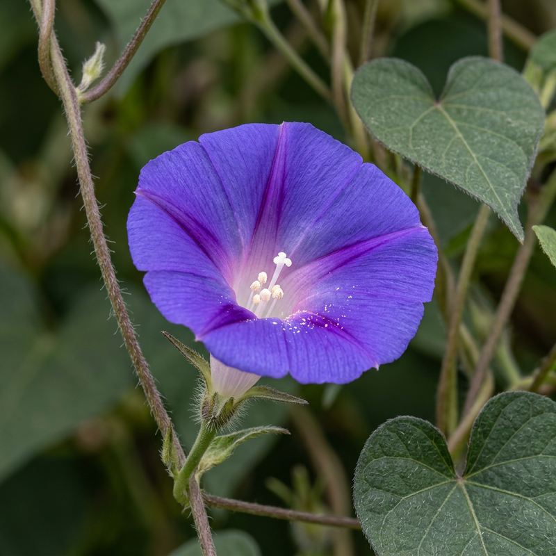 Blauwe ochtendglorie
