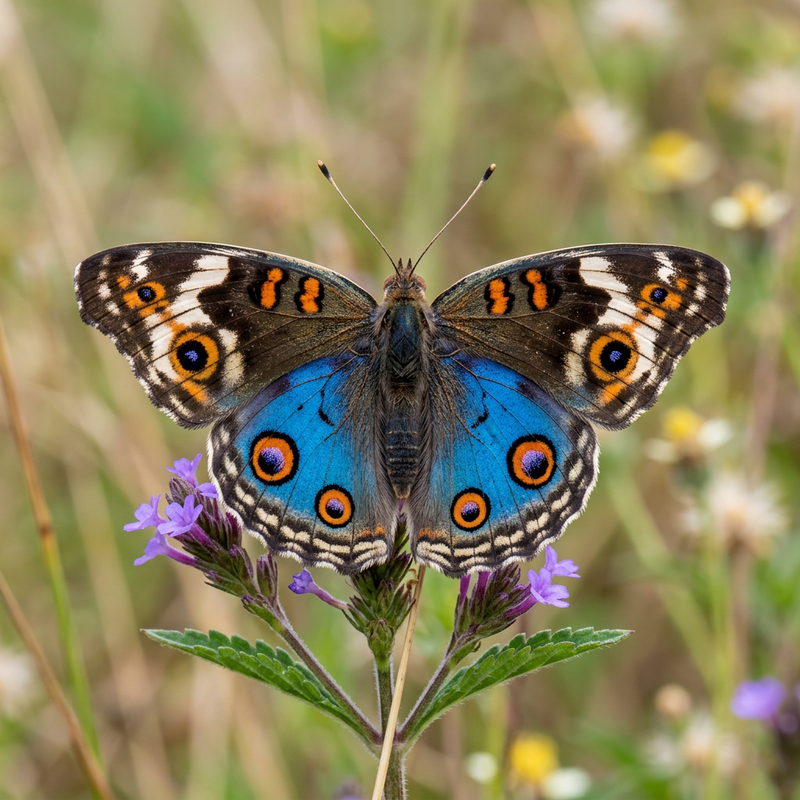 Blauwe viooltjevlinder
