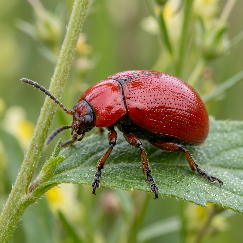Bloedrode bladkever