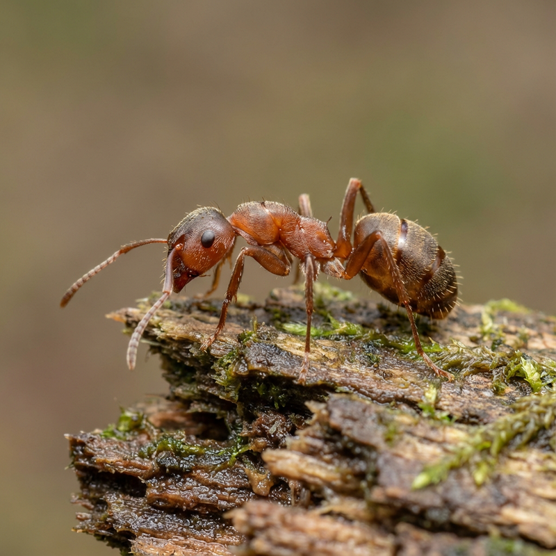 Braune Holzameise