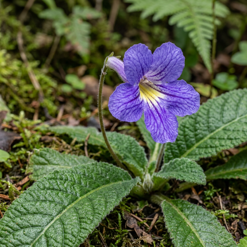 Roterend fruit (Streptocarpus-hybride)