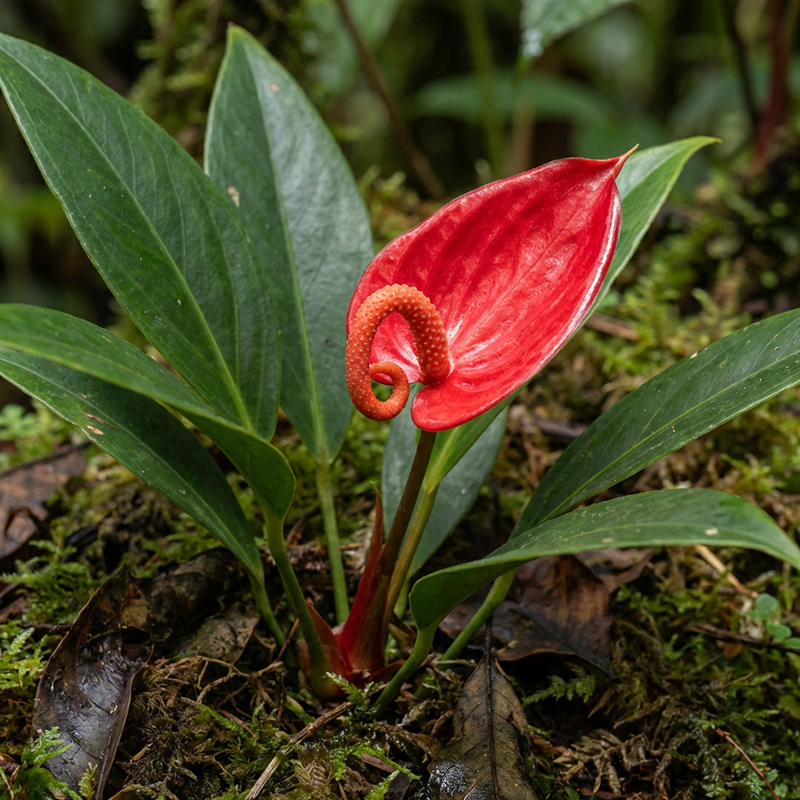 Flamingobloem