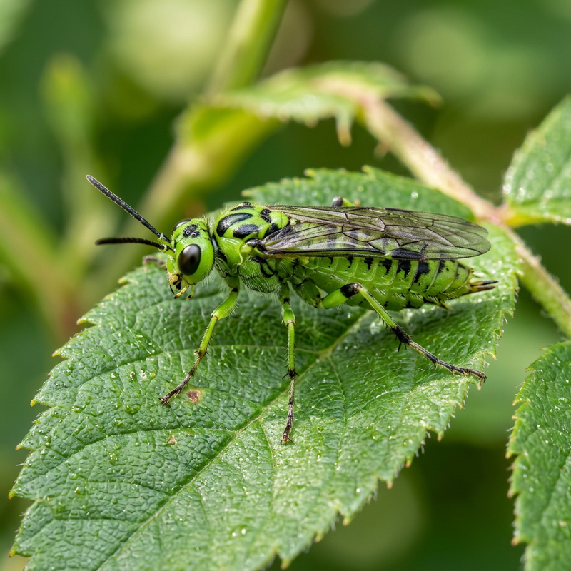Groene bladwesp