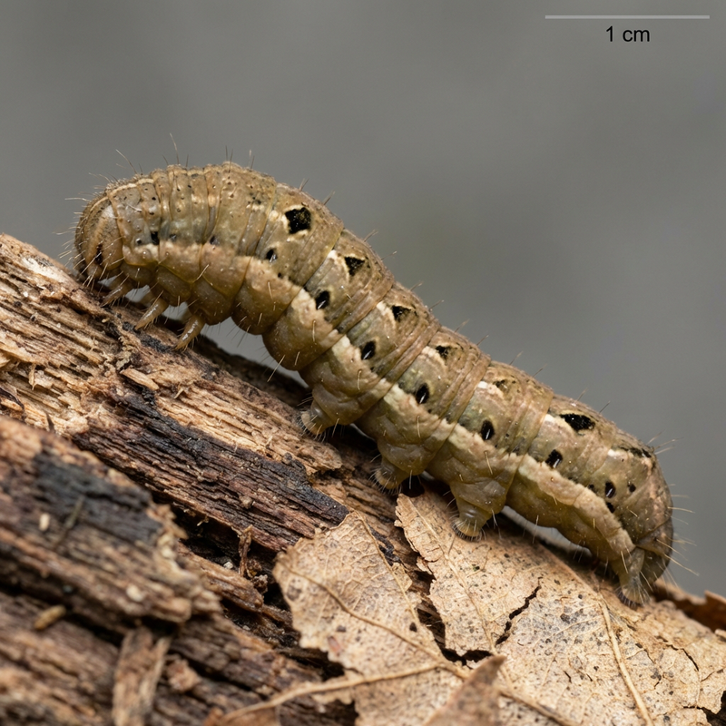 Huismoeder Caterpillar In Het Appartement