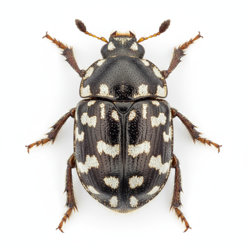 Verjaag en verwijder museumkevers - remedies tegen museumkevers/kastkevers