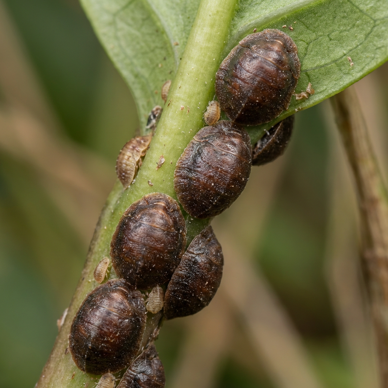 Koffieschaal insect