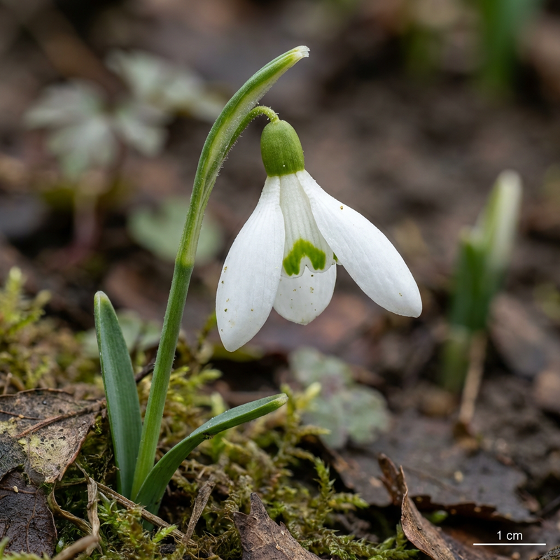 Klein sneeuwklokje
