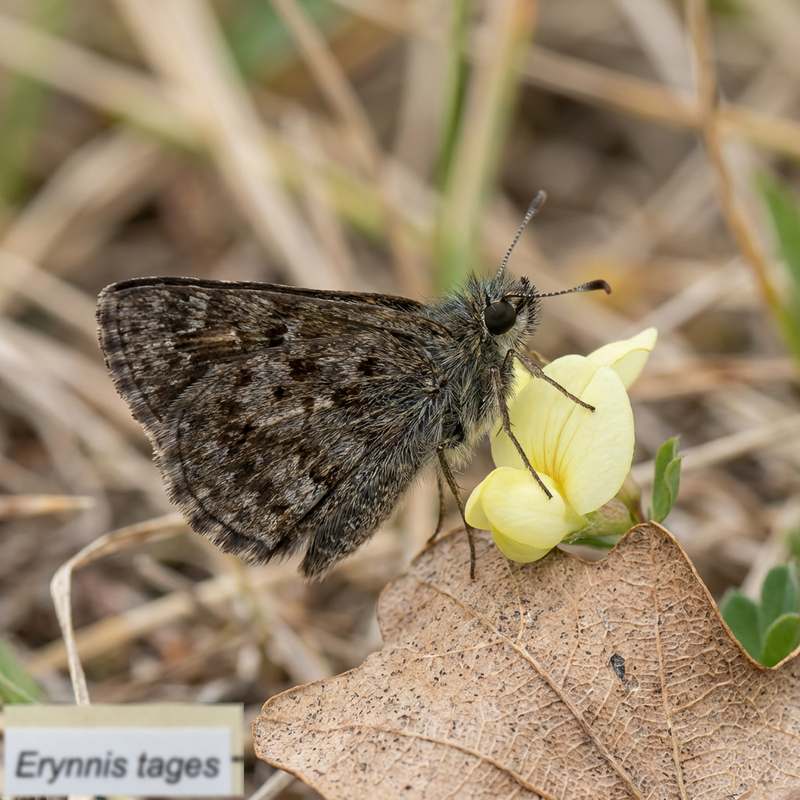 Kroonwikke vlinder