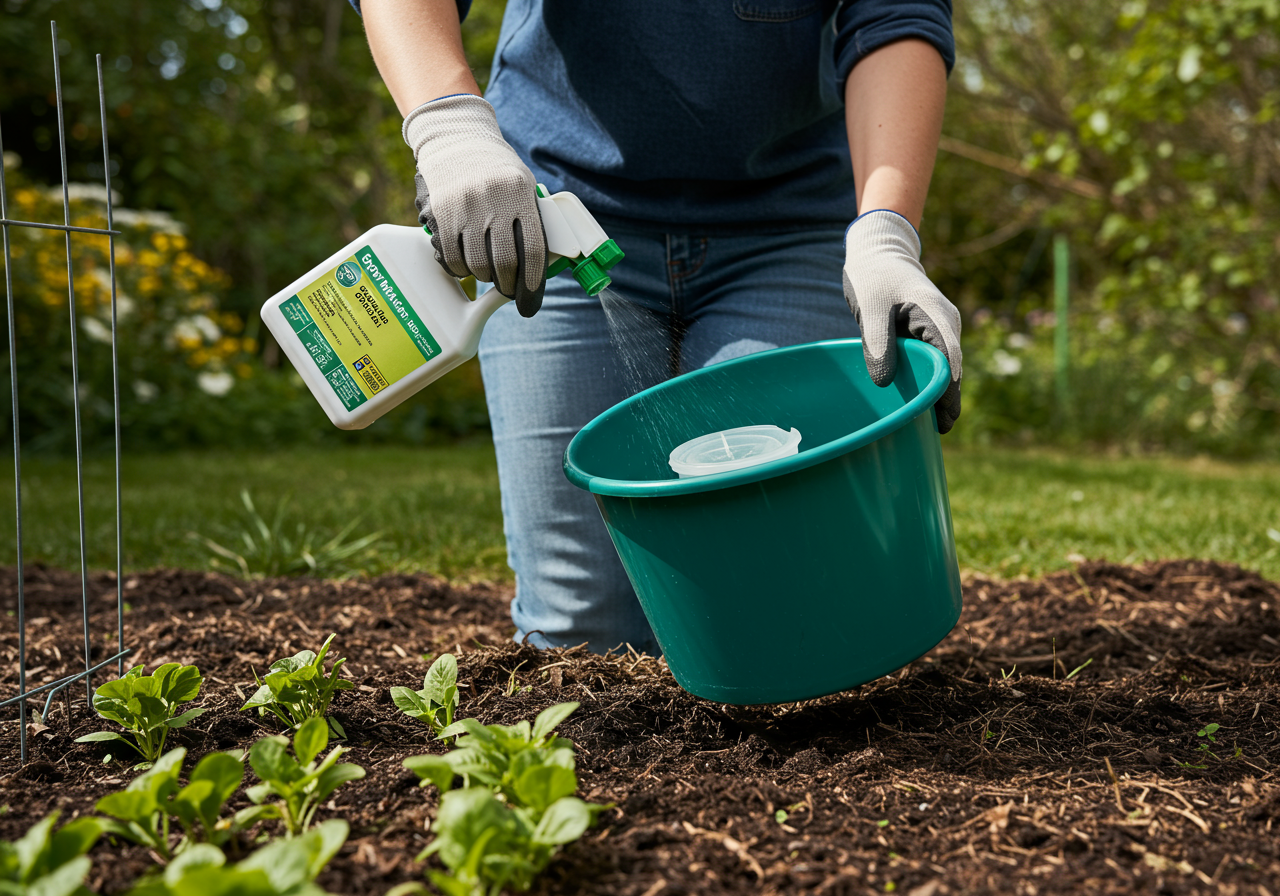 Neudorff Azet Tomaten- und GemüseDünger — Anwendungs-Szene