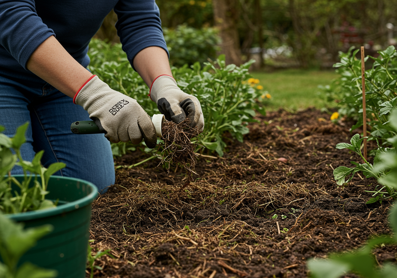 Neudorff Finalsan UnkrautFrei Plus — Anwendungs-Szene