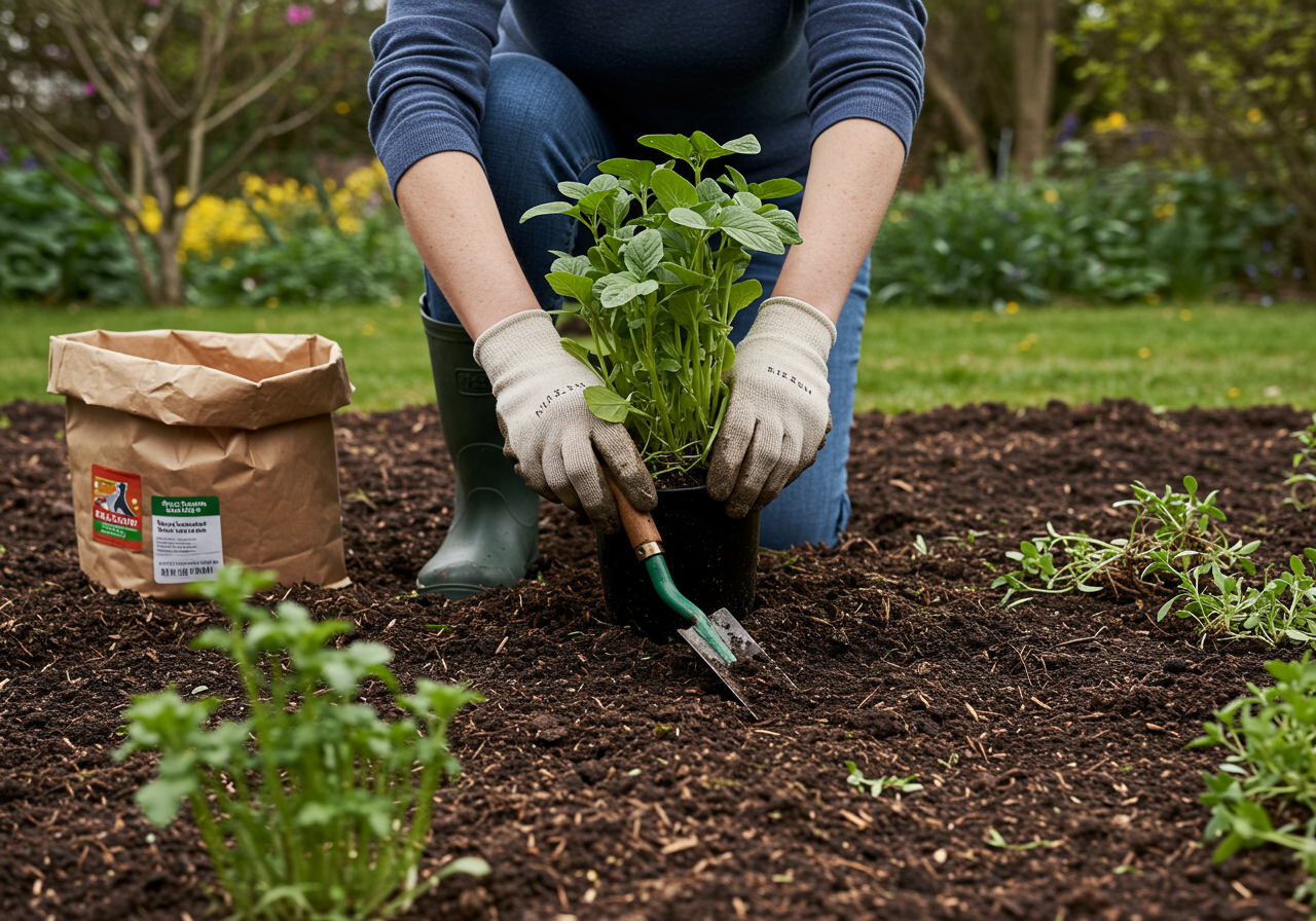 Neudorff NeudoHum UniversalErde — Anwendungs-Szene