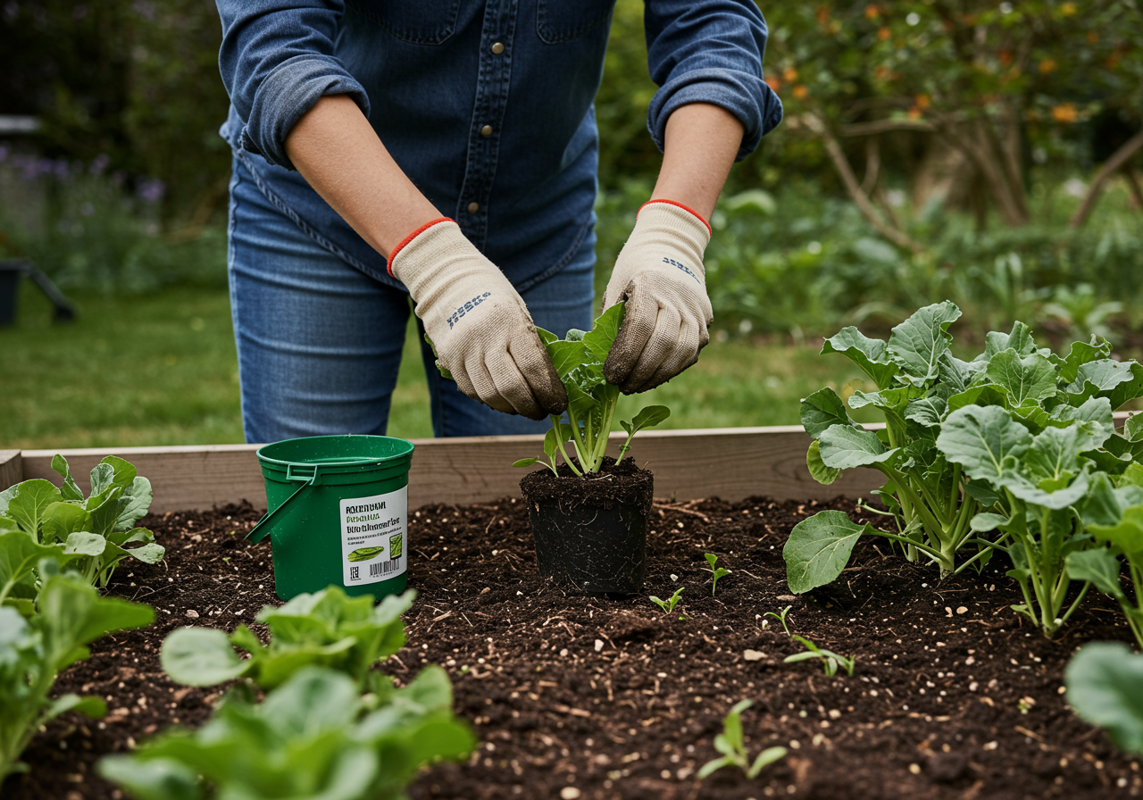 Neudorff Neudorff BioKraft GemüseStreumittel — Anwendungs-Szene