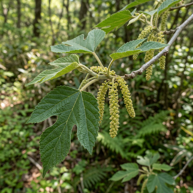 Papieren moerbeiboom