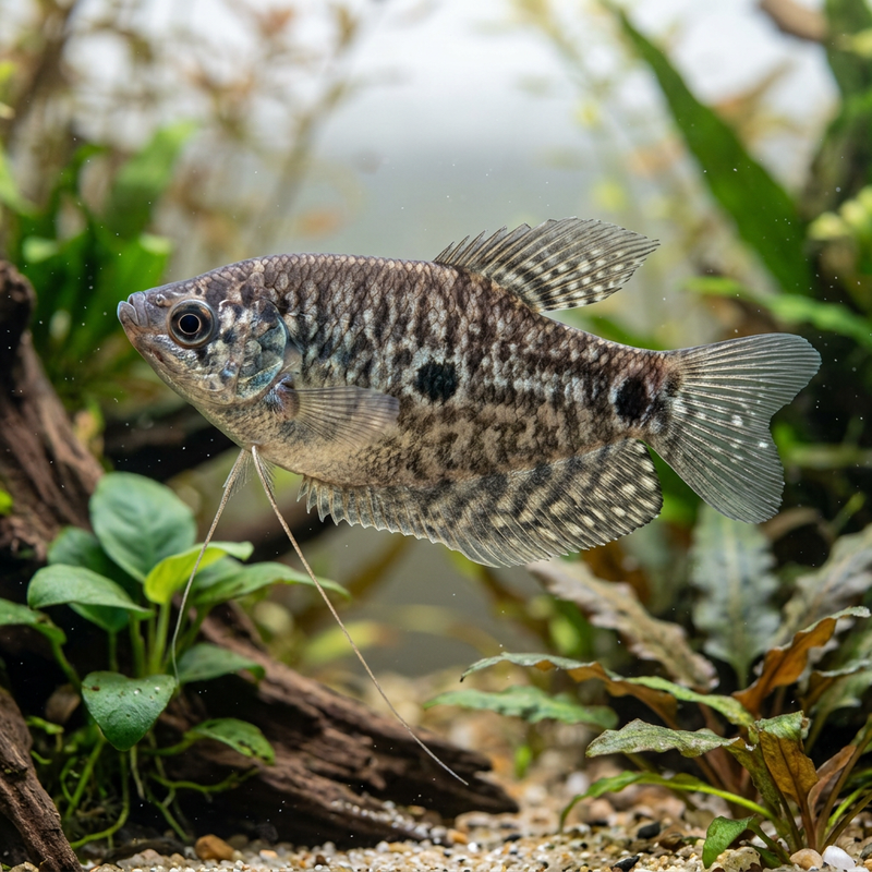 Gevlekte Gourami (marmeren variant)