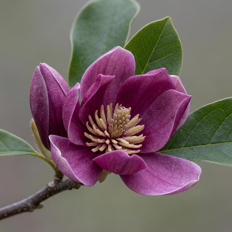 Paarse magnolia