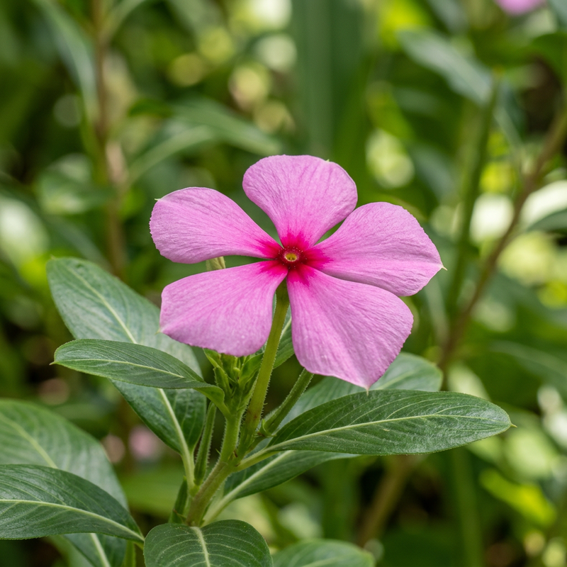 Roze Catharanthe (Madagaskar maagdenpalm)