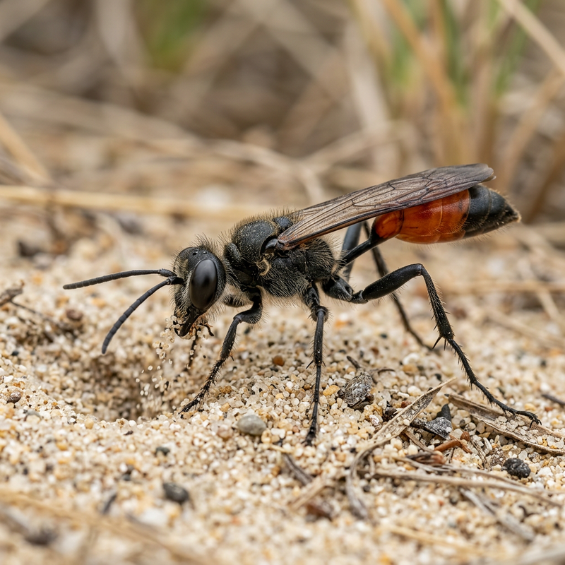 Zandwesp (geslacht Podalonia)