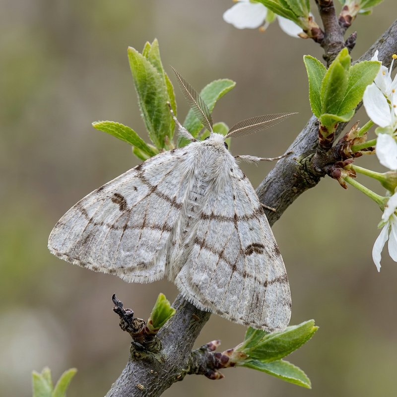 Sleedoorn witte vlinder
