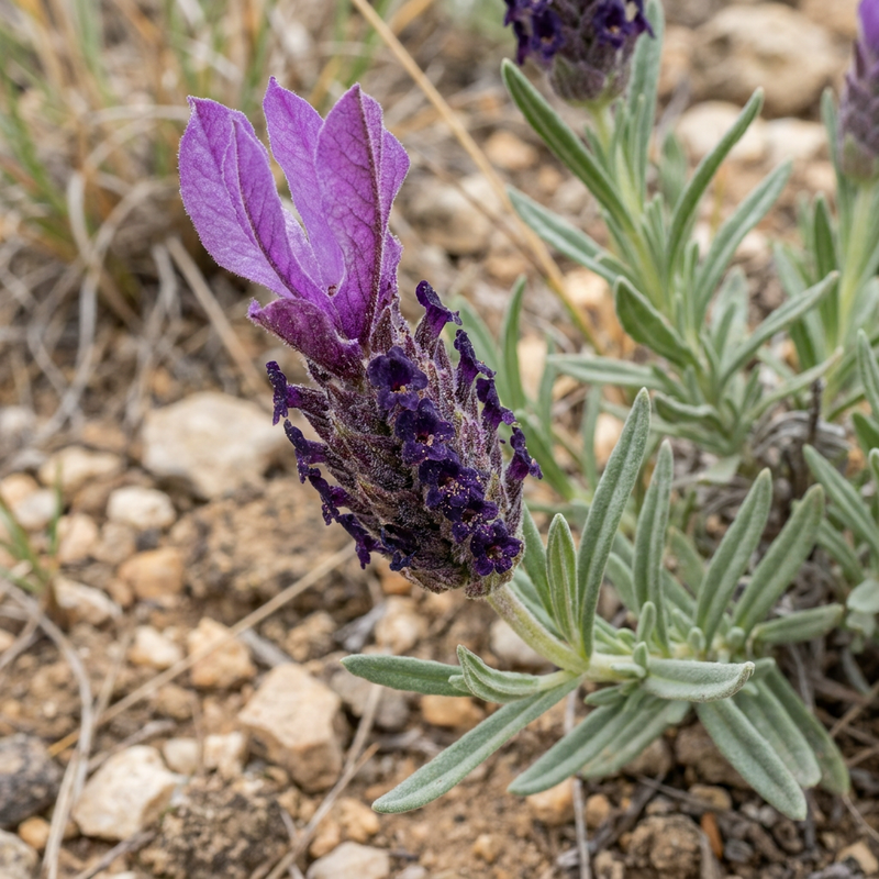 Gekuifde lavendel