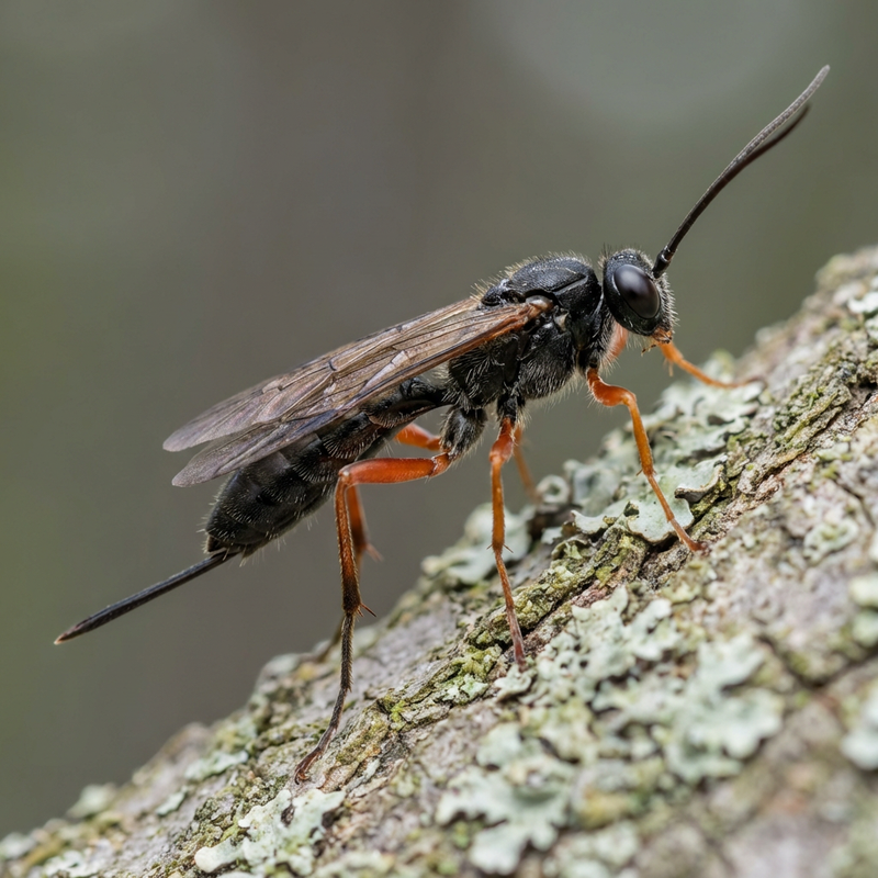 Zwarte sluipwesp