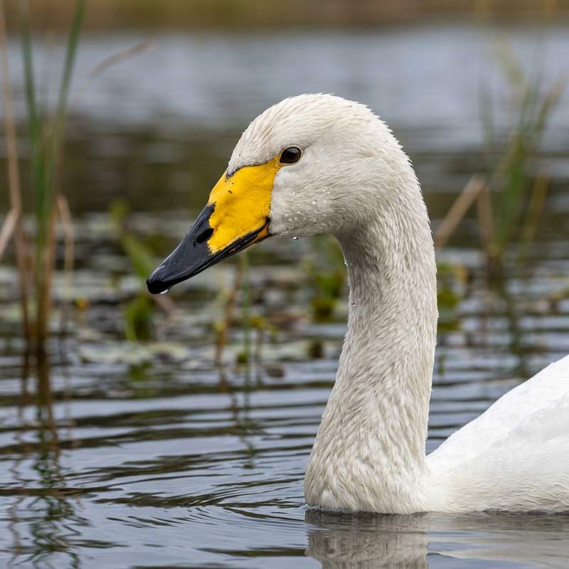 Whooper Zwaan