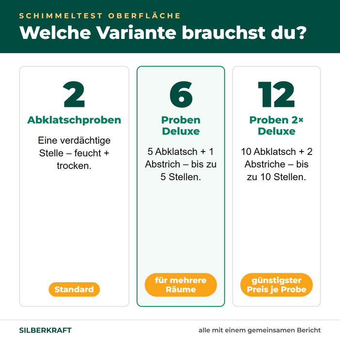 Welke variant: 2 contactmonsters, Deluxe met 6 of 2× Deluxe met 12