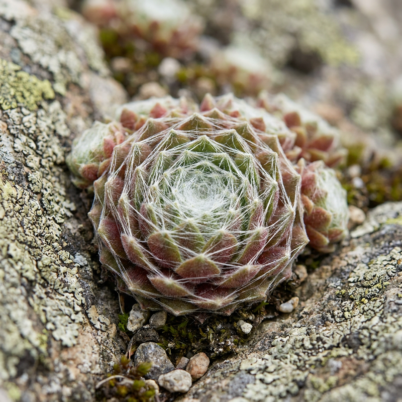 Spinnenweb huislook