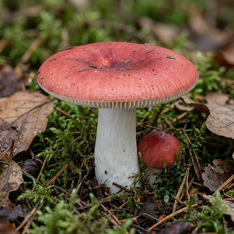 Staartjes (Russula), AI-illustratie