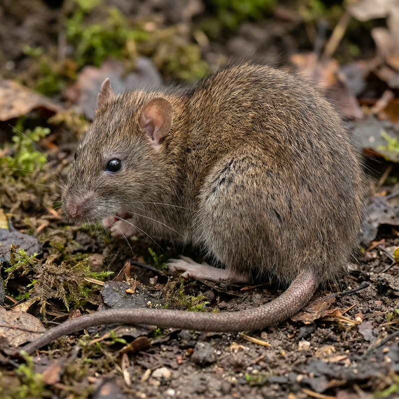 bruine rat