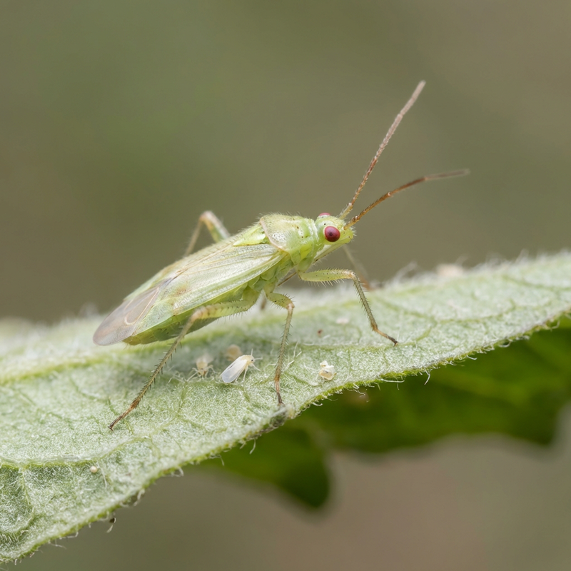 Roofwants / zachte insect (wittevlieg)