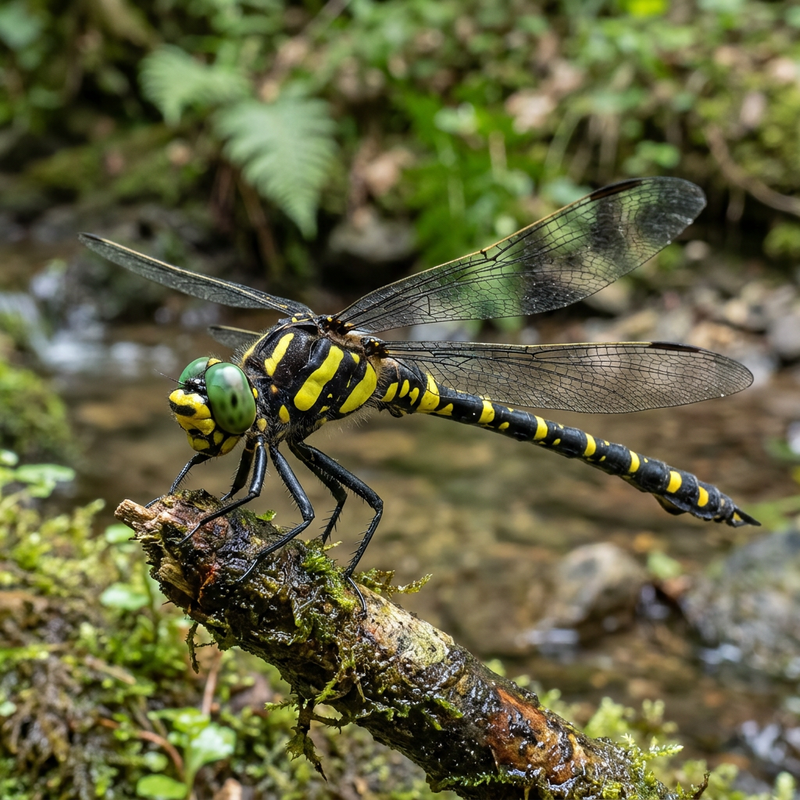 Tweegestreepte lentedamsel