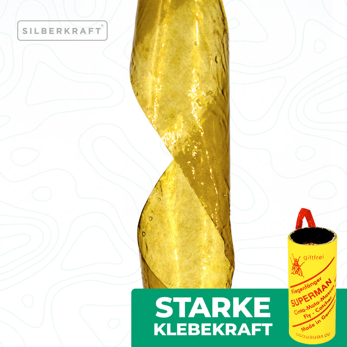 Fliegenfänger - Fliegenfalle für Fliegen - Silberkraft